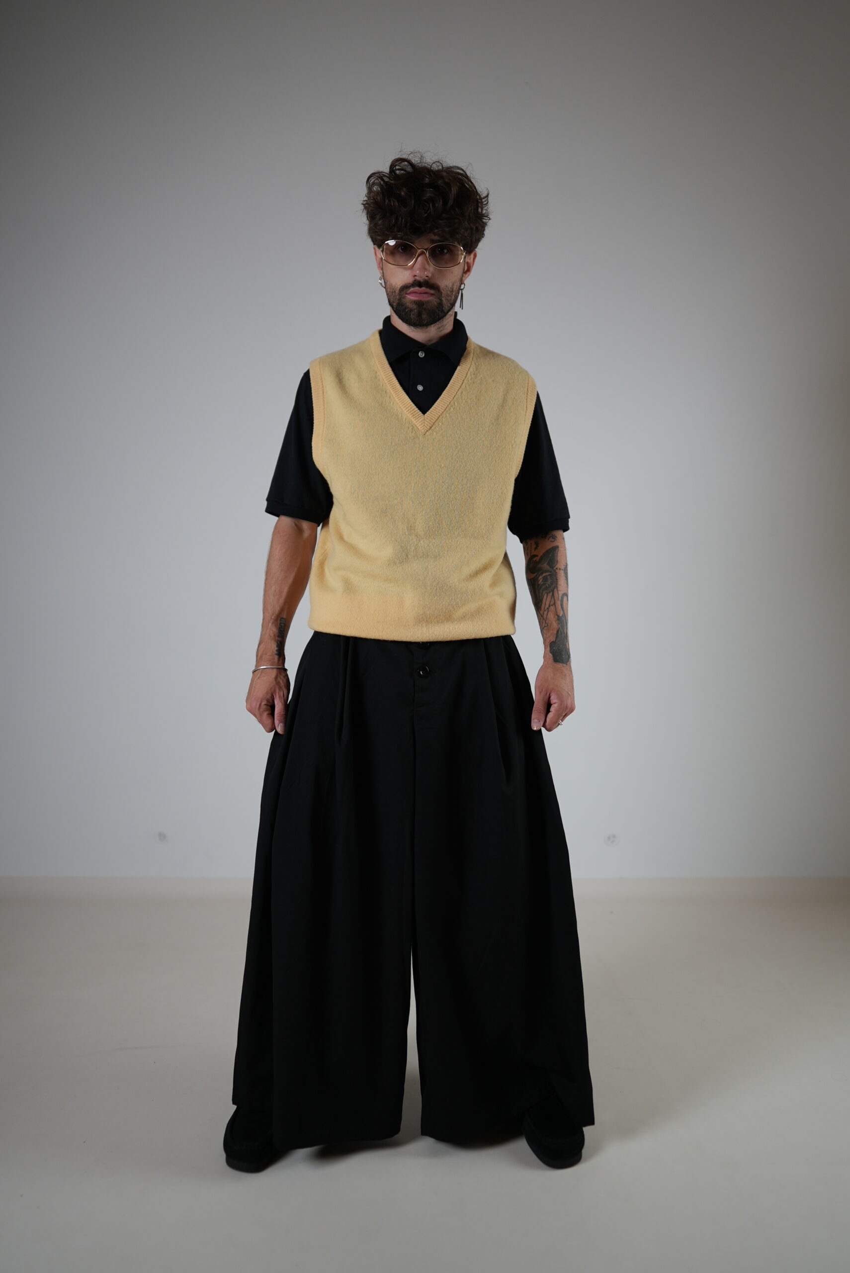 Gilet en laine vintage