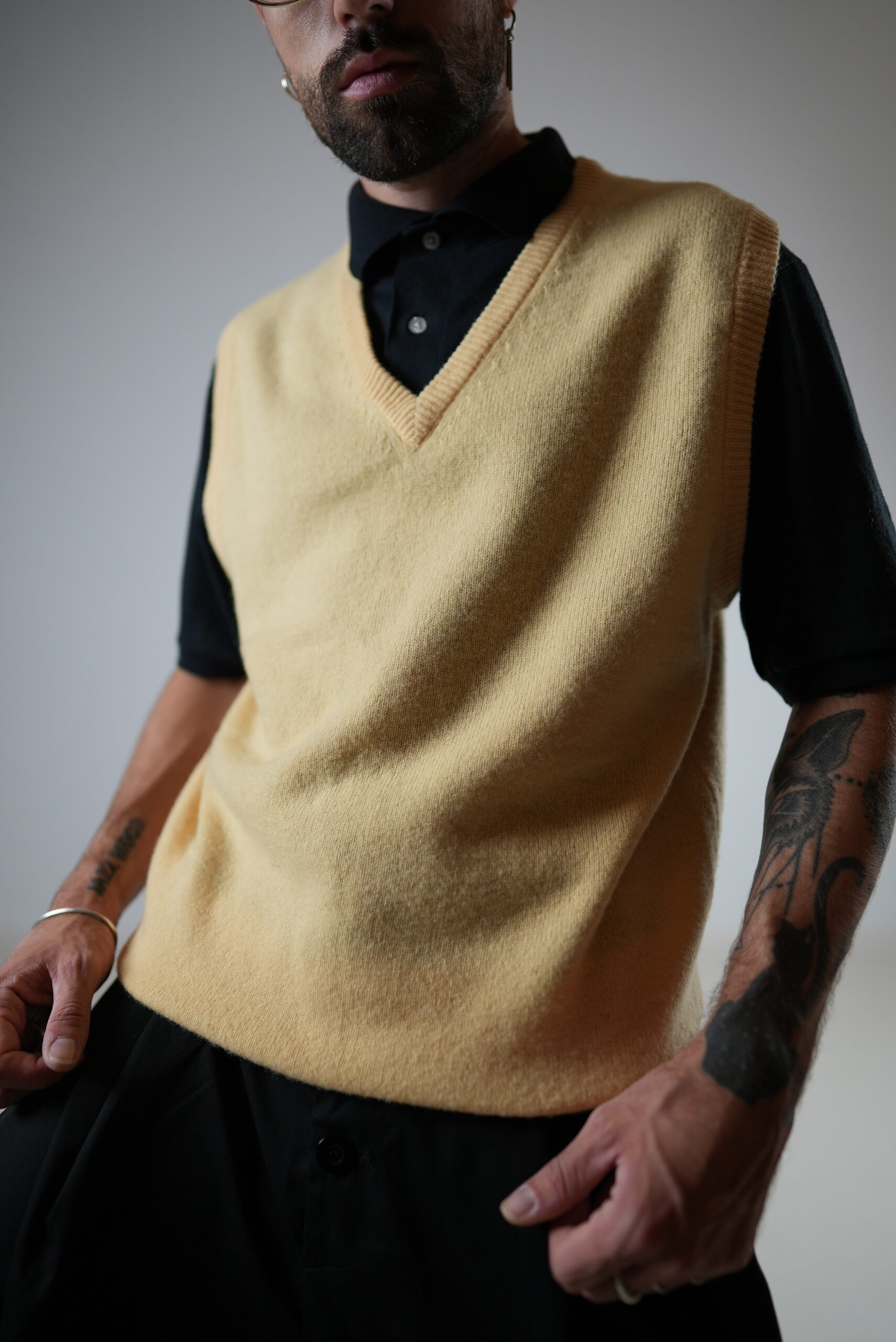 Gilet en laine vintage – Image 5
