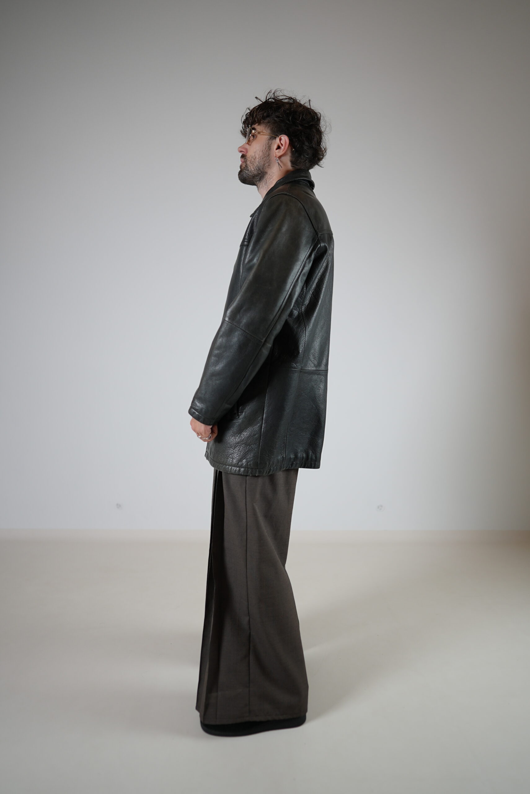 Manteau en cuir véritable – Image 2