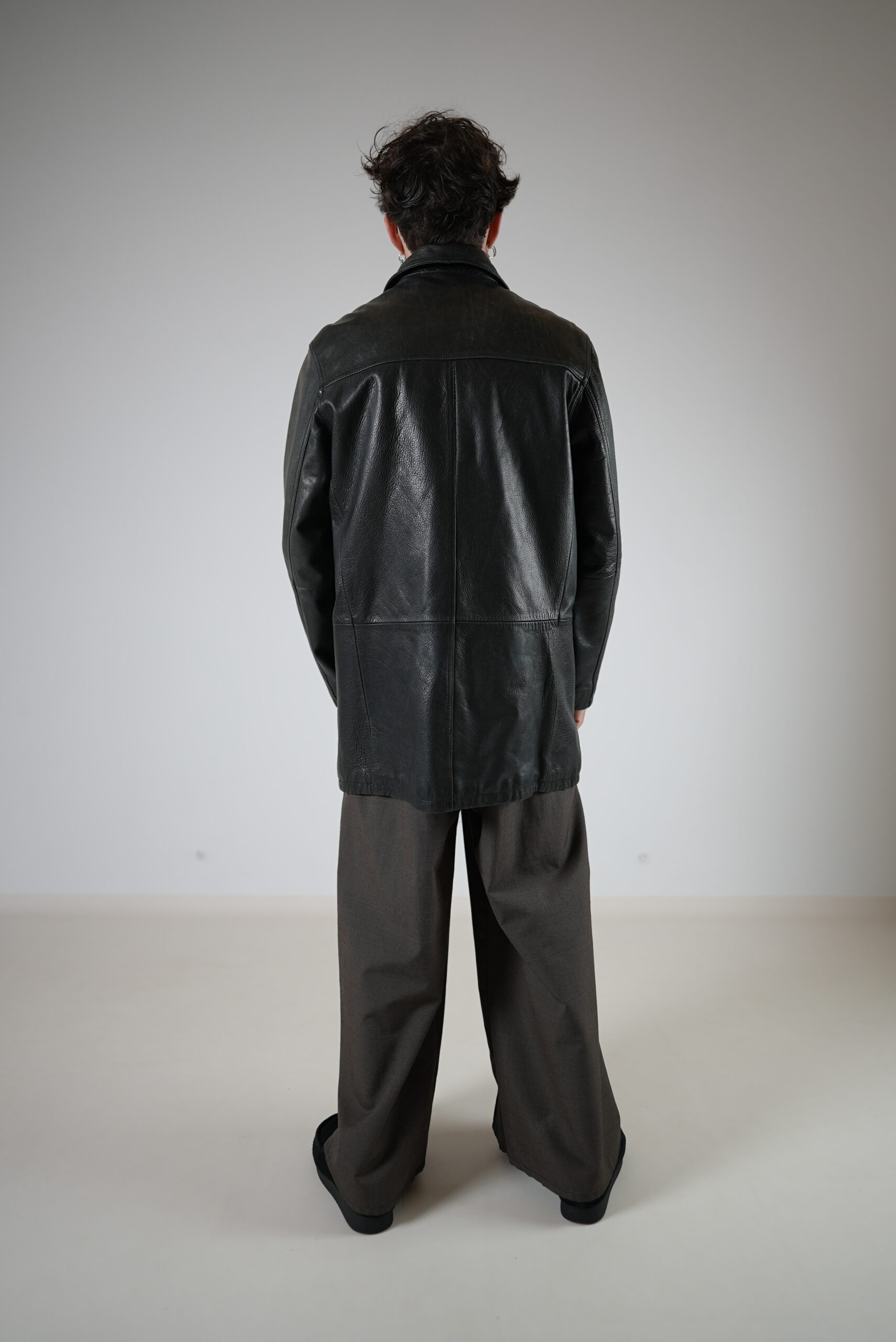 Manteau en cuir véritable – Image 3