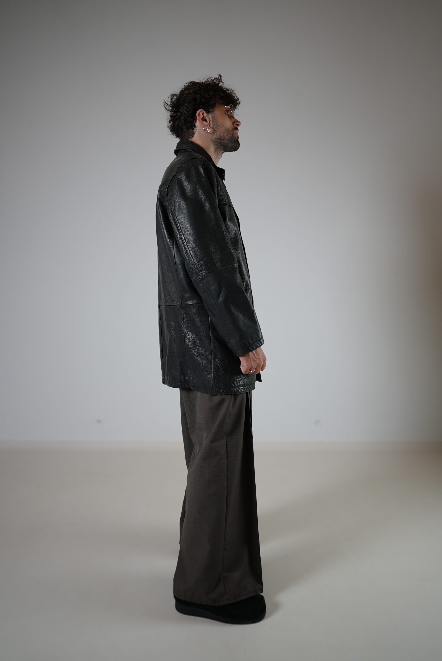 Manteau en cuir véritable – Image 4